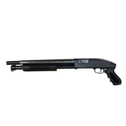 Double Eagle m58b Metal Tactical Shotgun Airsoft Gun Chine Black