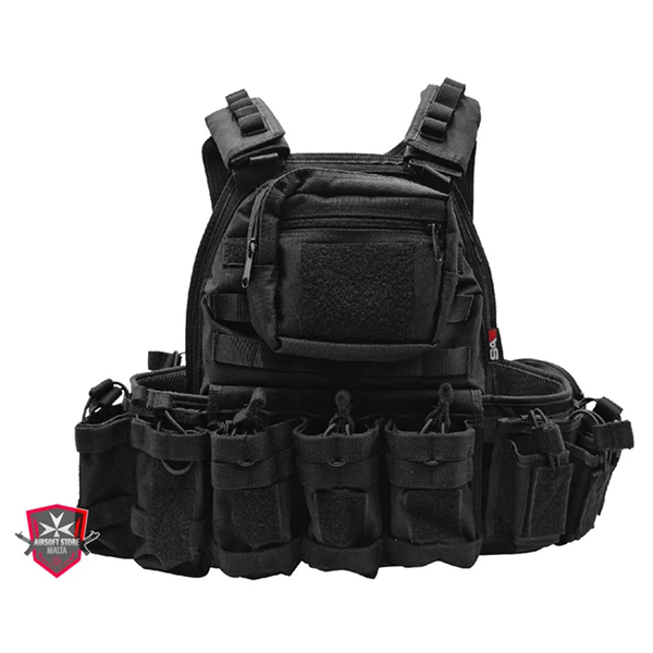 Swiss Arms Heavy plate carrier Black – Airsoft Store Malta