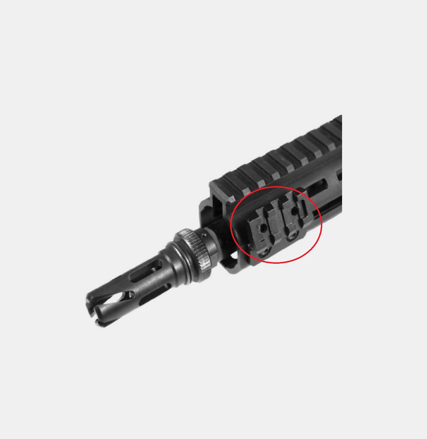 Novritsch 45° Angle Flashlight Mount – MLOK – Airsoft Store Malta