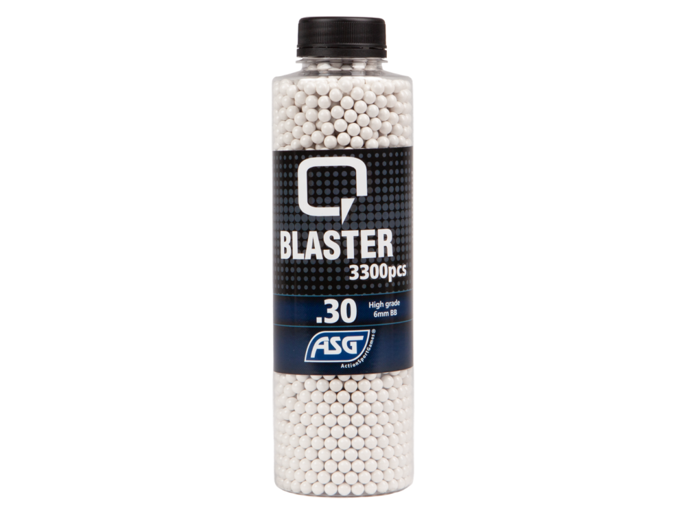Q Blaster, 0.30g, airsoft BB, 3300 pcs