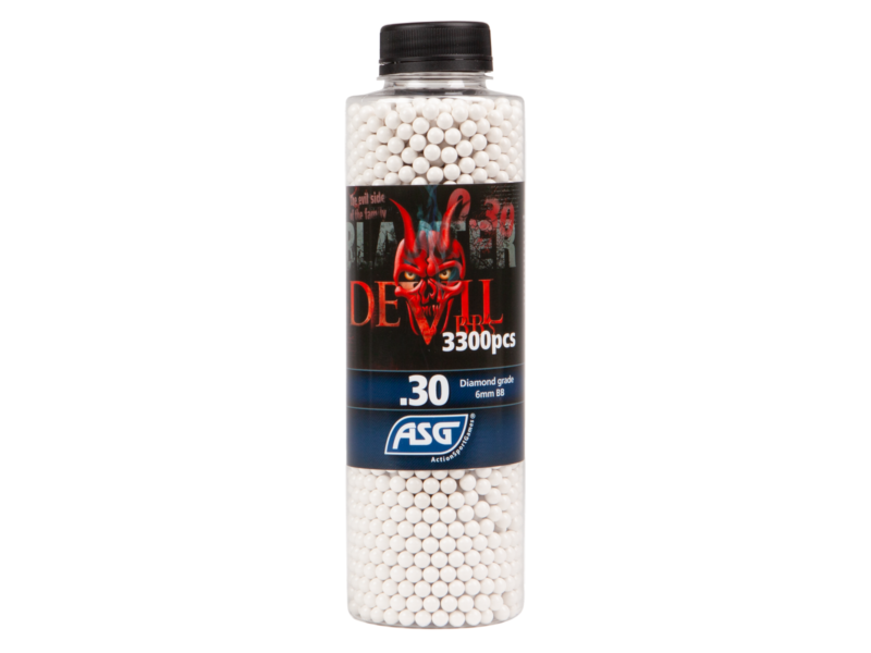 Blaster Devil, 0.30g, airsoft BB, 3300 pcs. bottle