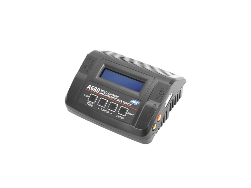 ASG A680 Charger - LiPo NiMH NiCd LiFe LiHV Pb, UK Plug - Image 4