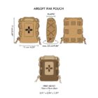Airsoft IFAK Pouch Black - Image 5