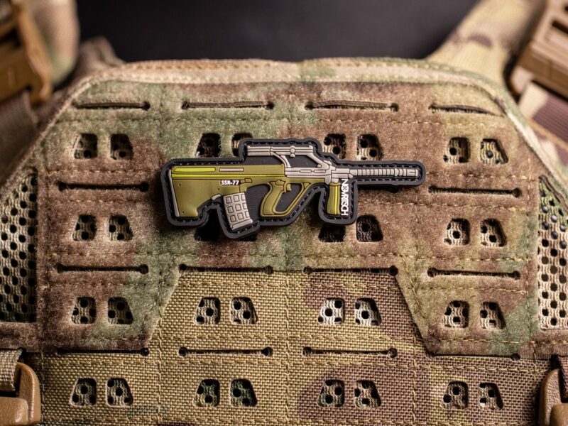 Gun Patch SSR77 - Green - Image 2